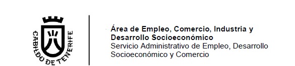 Cabildo de Tenerife · Área de Empleo, Comercio, Industria y Desarrollo Socioeconómico