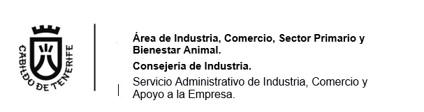 Cabildo de Tenerife · Área de Industria, Comercio, Sector Primario y Bienestar Animal